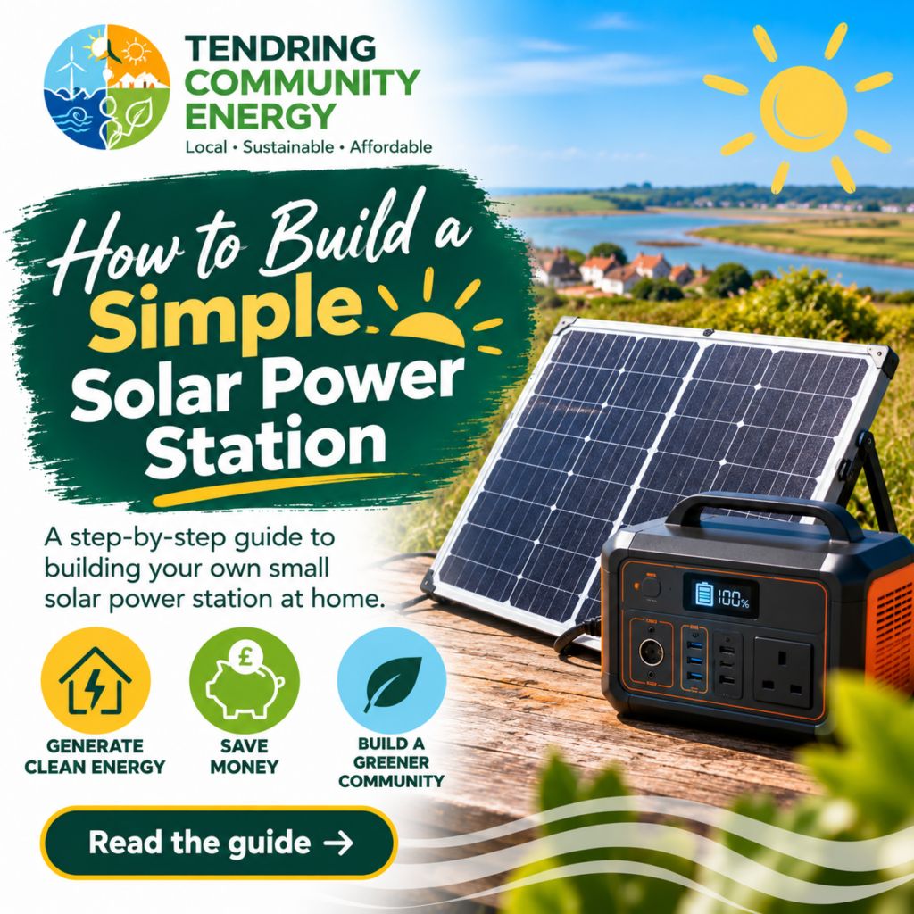 How to Build a Simple Solar Portable Station